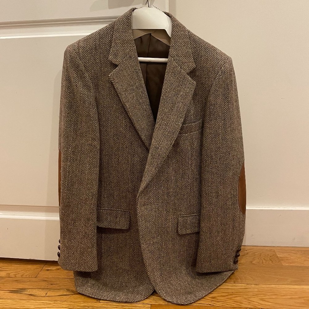 Stafford Harris Tweed Blazer 100% Pure Scottish Wool